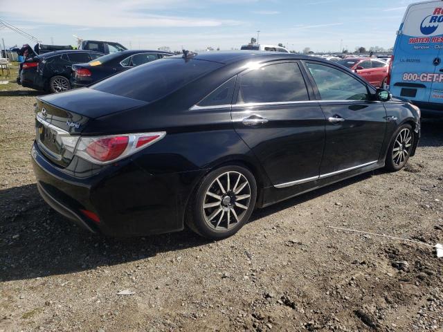 KMHEC4A4XCA037556 - 2012 HYUNDAI SONATA HYBRID BLACK photo 3