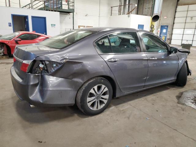 1HGCR2F30EA117306 - 2014 HONDA ACCORD LX GRAY photo 3