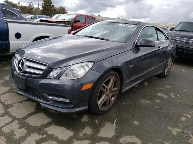 WDDKJ7DBXCF165345 - 2012 MERCEDES-BENZ E 550 GRAY photo 1