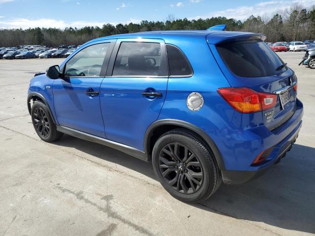 JA4AP3AU4KU009339 - 2019 MITSUBISHI OUTLANDER ES BLUE photo 2