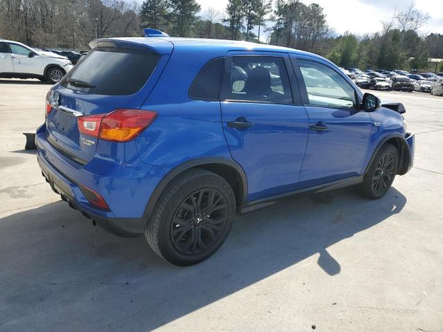 JA4AP3AU4KU009339 - 2019 MITSUBISHI OUTLANDER ES BLUE photo 3