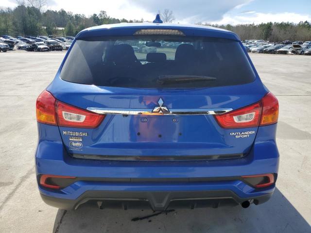 JA4AP3AU4KU009339 - 2019 MITSUBISHI OUTLANDER ES BLUE photo 6