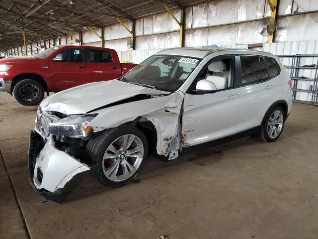 5UXWZ7C52G0M83774 - 2016 BMW X3 SDRIVE28I WHITE photo 1