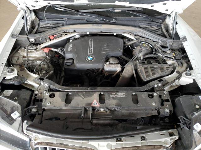 5UXWZ7C52G0M83774 - 2016 BMW X3 SDRIVE28I WHITE photo 11