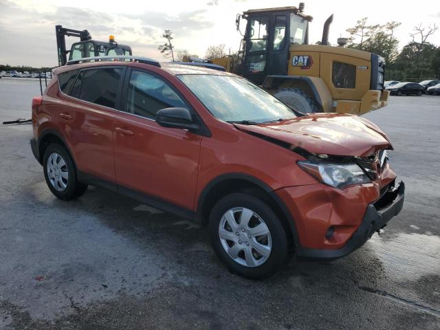 2T3BFREV1FW233115 - 2015 TOYOTA RAV4 LE ORANGE photo 4