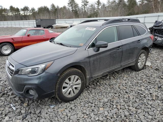 4S4BSAFC7J3237333 - 2018 SUBARU OUTBACK 2.5I PREMIUM GRAY photo 1