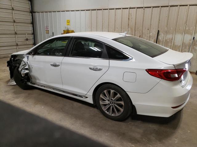 5NPE34AF5FH233312 - 2015 HYUNDAI SONATA SPO WHITE photo 2