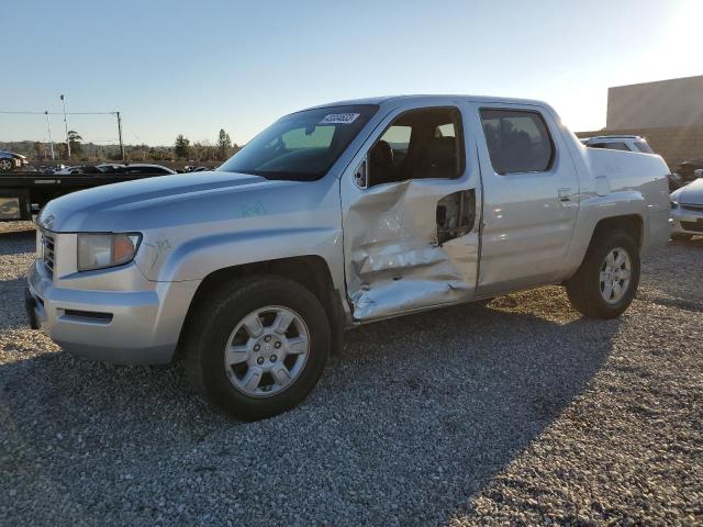 2HJYK16586H526060 - 2006 HONDA RIDGELINE RTL SILVER photo 1