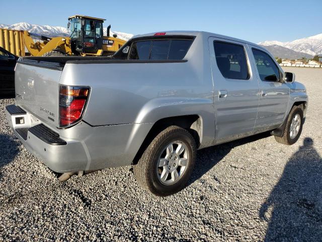 2HJYK16586H526060 - 2006 HONDA RIDGELINE RTL SILVER photo 3