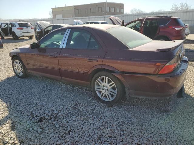 1LNHM87A14Y641777 - 2004 LINCOLN LS MAROON photo 2