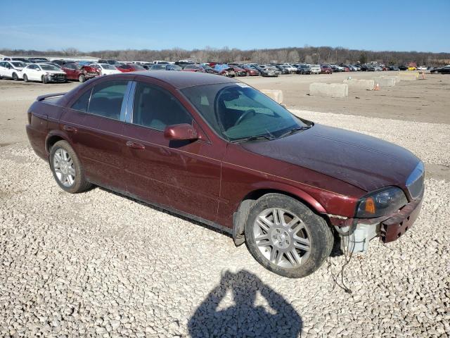 1LNHM87A14Y641777 - 2004 LINCOLN LS MAROON photo 4