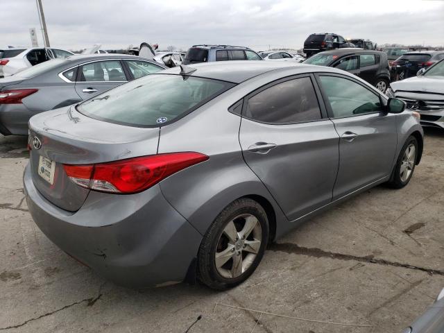 KMHDH4AE4DU938038 - 2013 HYUNDAI ELANTRA GL GRAY photo 3