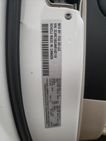 2C4RC1BG4NR142119 - 2022 CHRYSLER PACIFICA TOURING L თეთრი ფოტო 14