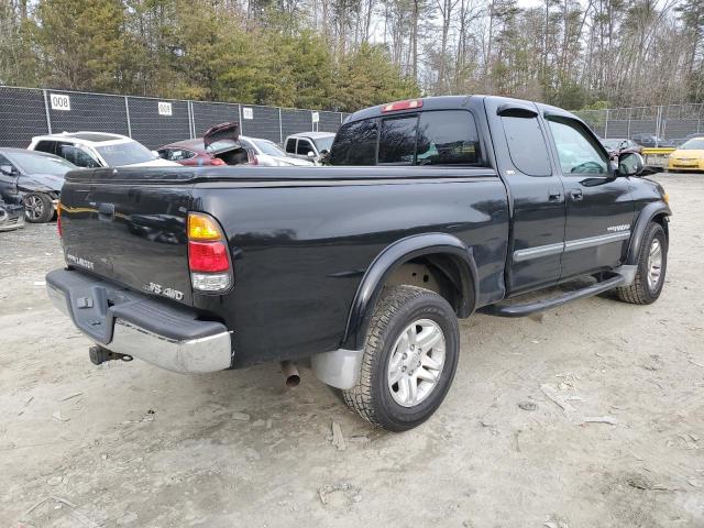 5TBBT44183S437930 - 2003 TOYOTA TUNDRA ACCESS CAB SR5 BLACK photo 3