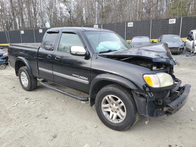 5TBBT44183S437930 - 2003 TOYOTA TUNDRA ACCESS CAB SR5 BLACK photo 4