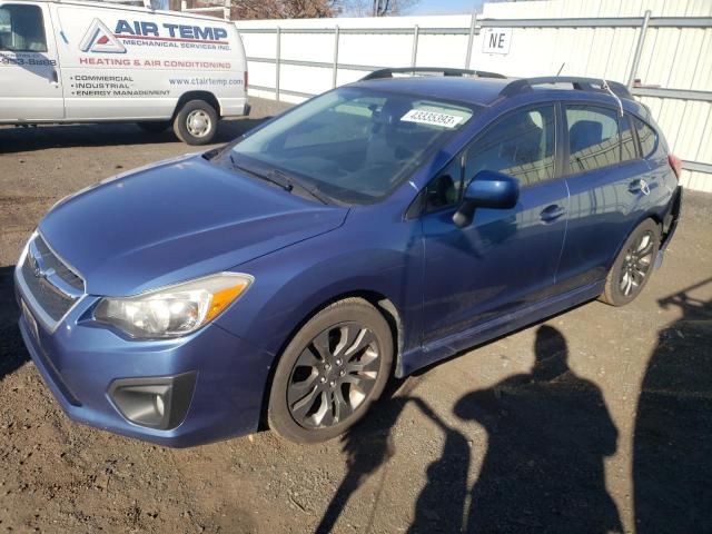 JF1GPAL68EH288185 - 2014 SUBARU IMPREZA SPORT PREMIUM BLUE photo 1