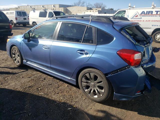 JF1GPAL68EH288185 - 2014 SUBARU IMPREZA SPORT PREMIUM BLUE photo 2