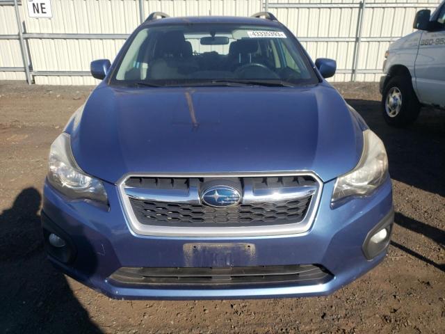 JF1GPAL68EH288185 - 2014 SUBARU IMPREZA SPORT PREMIUM BLUE photo 5