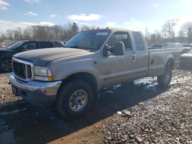 1FTSX31P34EB09112 - 2004 FORD F350 SRW SUPER DUTY GRAY photo 1