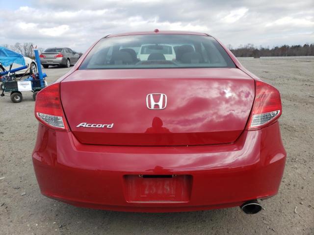 1HGCS1B85CA004447 - 2012 HONDA ACCORD EXL RED photo 6