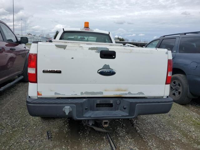 1FTRF12W67KC47339 - 2007 FORD F150 WHITE photo 6