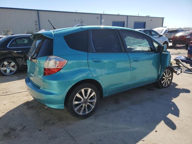 JHMGE8H50CC027344 - 2012 HONDA FIT SPORT TURQUOISE photo 3