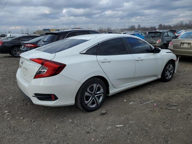 19XFC2F59JE009028 - 2018 HONDA CIVIC LX WHITE photo 3