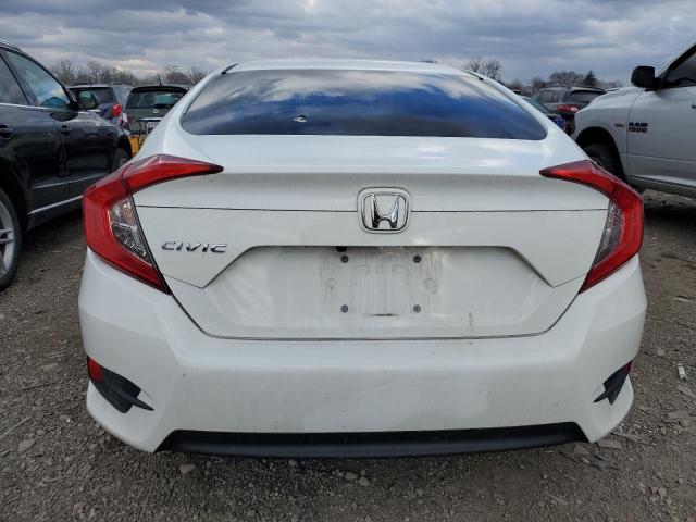 19XFC2F59JE009028 - 2018 HONDA CIVIC LX WHITE photo 6