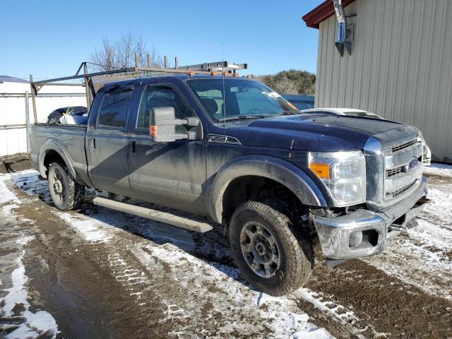 1FT7W2B61CEB98122 - 2012 FORD F250 SUPER DUTY BLUE photo 4