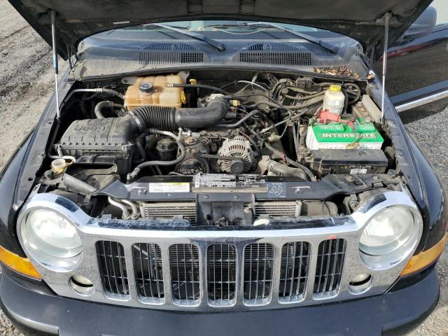 1J4GL58K05W547146 - 2005 JEEP LIBERTY LIMITED BLACK photo 11