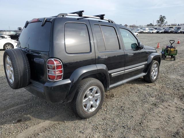 1J4GL58K05W547146 - 2005 JEEP LIBERTY LIMITED BLACK photo 3