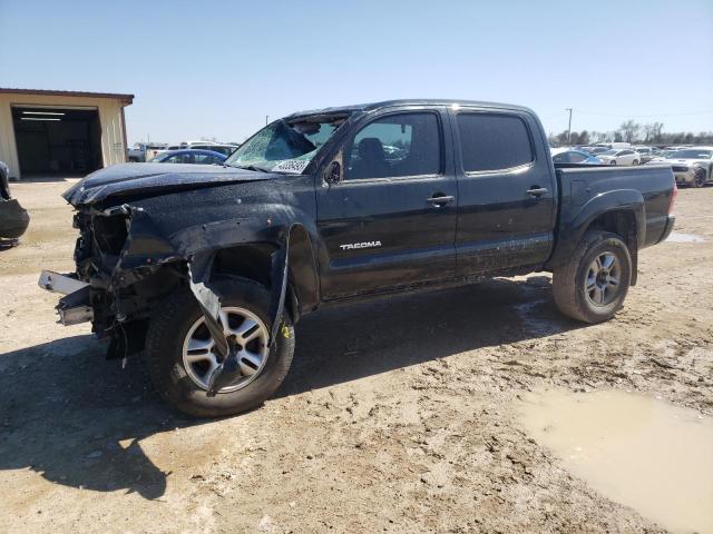 5TEJU62N76Z267858 - 2006 TOYOTA TACOMA DOUBLE CAB PRERUNNER BLACK photo 1