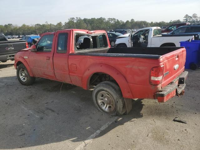1FTYR44U78PA77156 - 2008 FORD RANGER SUPER CAB RED photo 2