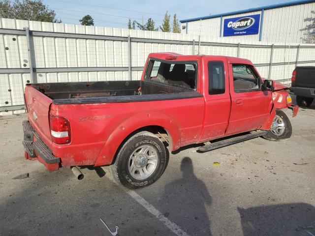 1FTYR44U78PA77156 - 2008 FORD RANGER SUPER CAB RED photo 3