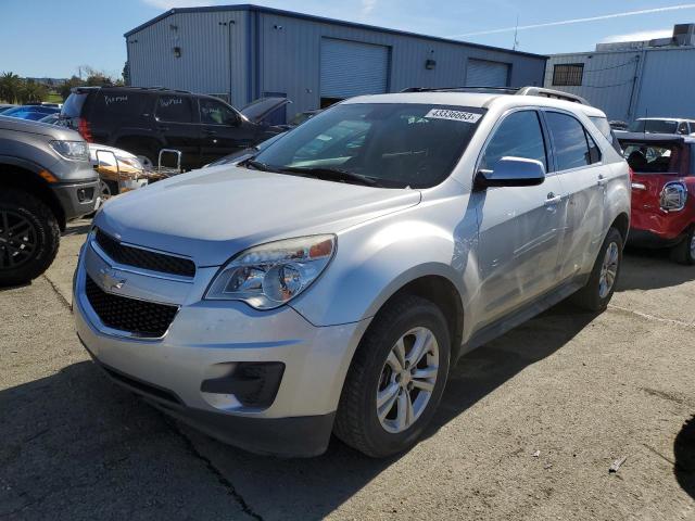 2GNALDEKXD1116367 - 2013 CHEVROLET EQUINOX SILVER photo 1