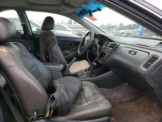 1HGCG2259XA021402 - 1999 HONDA ACCORD EX BLACK photo 7