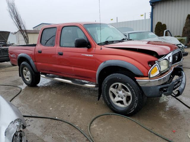 5TEGN92N82Z076260 - 2002 TOYOTA TACOMA DOUBLE CAB PRERUNNER MAROON photo 4