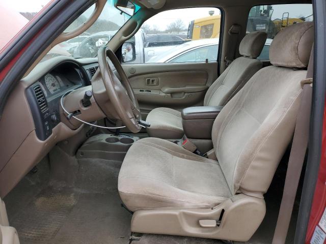 5TEGN92N82Z076260 - 2002 TOYOTA TACOMA DOUBLE CAB PRERUNNER MAROON photo 7