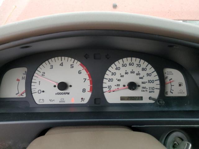 5TEGN92N82Z076260 - 2002 TOYOTA TACOMA DOUBLE CAB PRERUNNER MAROON photo 9