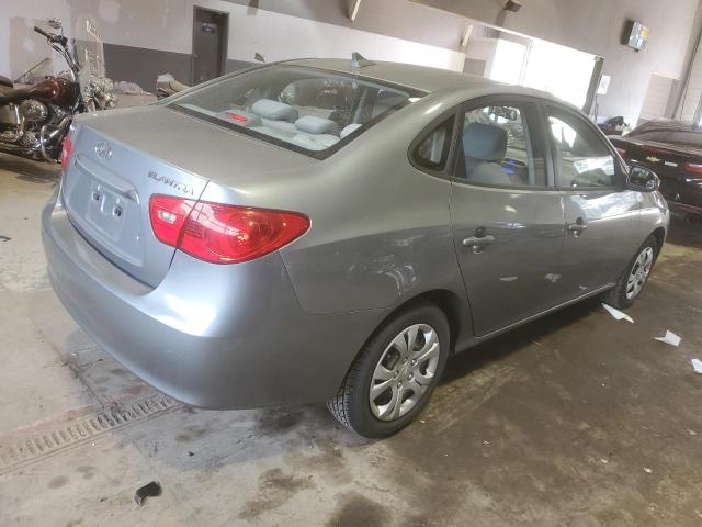 KMHDU4AD9AU068611 - 2010 HYUNDAI ELANTRA BLUE GRAY photo 3