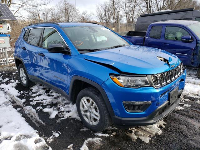 3C4NJDABXKT622783 - 2019 JEEP COMPASS SPORT BLUE photo 4