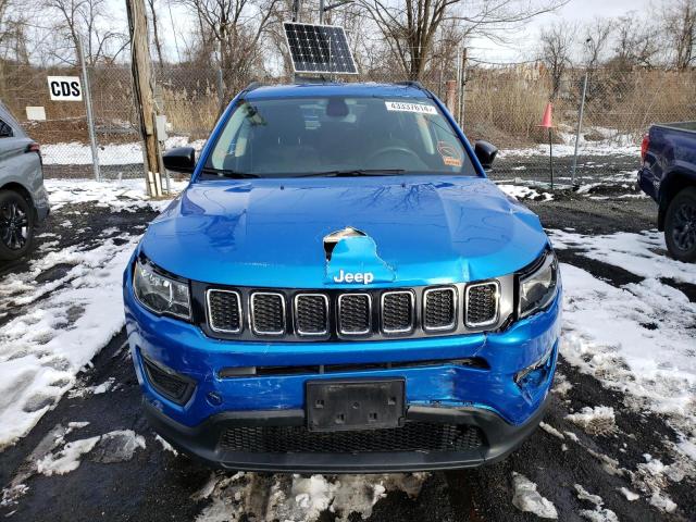 3C4NJDABXKT622783 - 2019 JEEP COMPASS SPORT BLUE photo 5