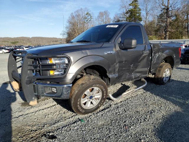 1FTMF1C83GKE91461 - 2016 FORD F150 GRAY photo 1