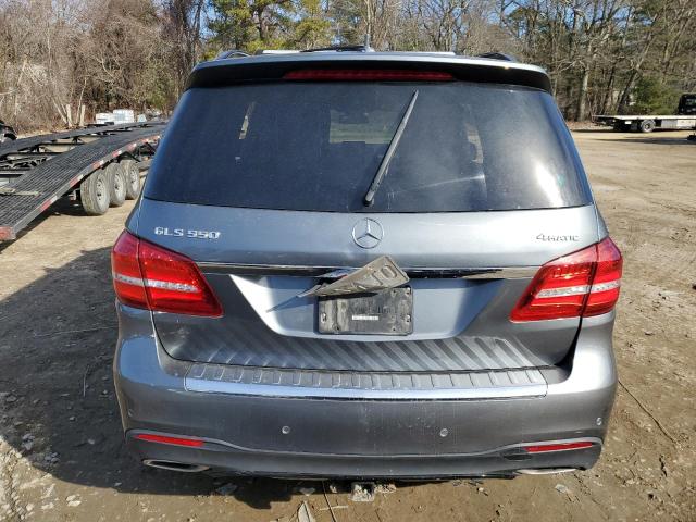 4JGDF7DE2HA845142 - 2017 MERCEDES-BENZ GLS 550 4MATIC CHARCOAL photo 6