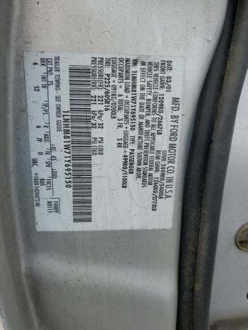 1LNHM81W71Y695150 - 2001 LINCOLN TOWN CAR EXECUTIVE Grau Foto 12