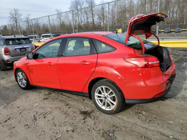 1FADP3F29FL373381 - 2015 FORD FOCUS SE RED photo 2