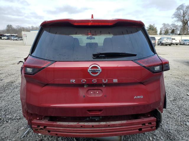 5N1AT3AB4MC698562 - 2021 NISSAN ROGUE S RED photo 6