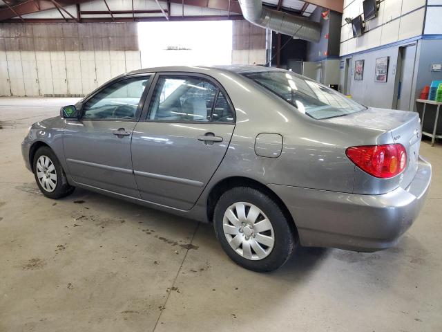 2T1BR38E04C209136 - 2004 TOYOTA COROLLA CE GRAY photo 2