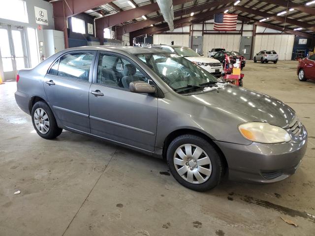 2T1BR38E04C209136 - 2004 TOYOTA COROLLA CE GRAY photo 4