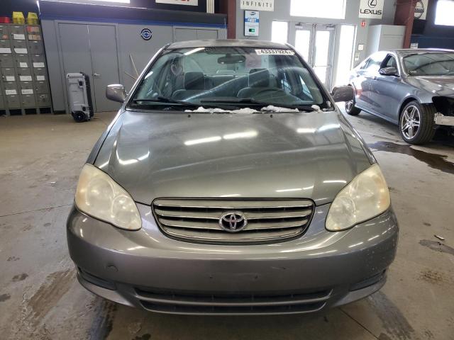 2T1BR38E04C209136 - 2004 TOYOTA COROLLA CE GRAY photo 5